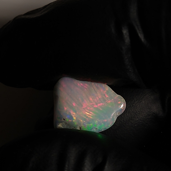 Spectacular Natural Opal With Rate Pattern - Picture 8 of 16